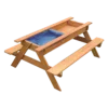 Sand & Water Wooden Picnic Table